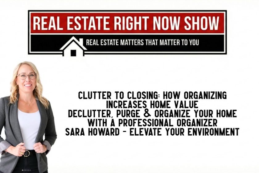 Sara Howard - Clutter to Closing - How Organizing Increases Home Value - Real Estate Right Now with Jay Izso